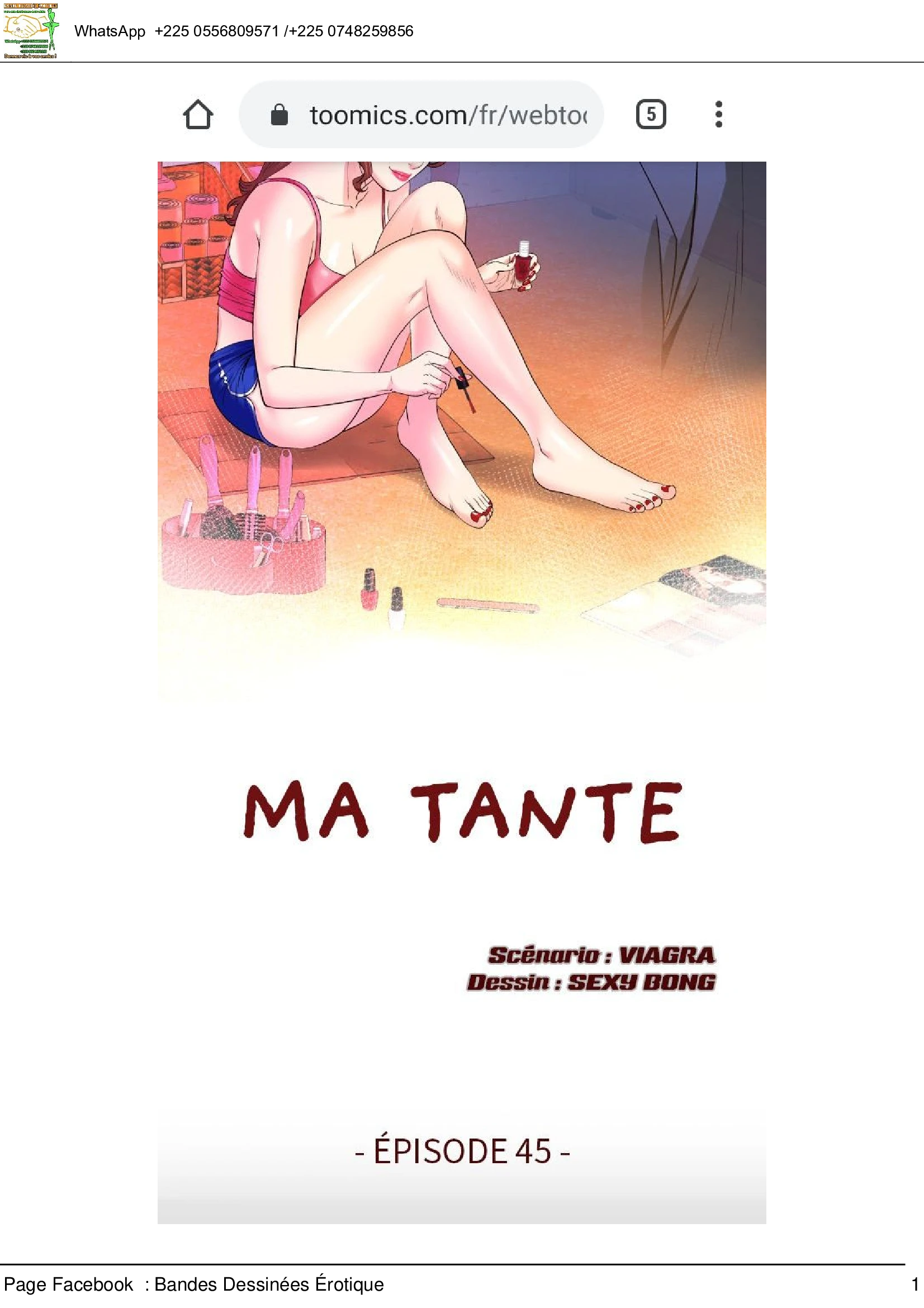 Ma tante 45